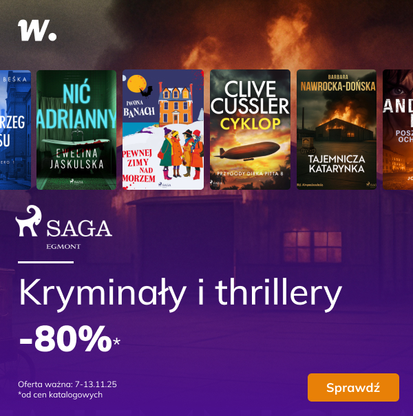 Kryminały i thrillery -80%