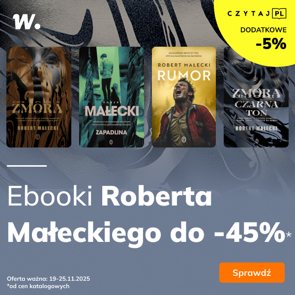 Ebooki Roberta Małeckiego do -45%