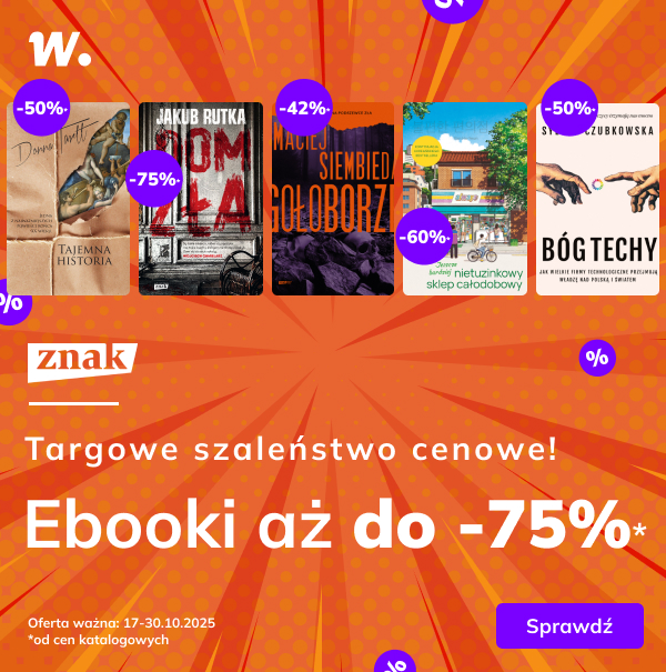 Ebooki Znaku do 75% taniej