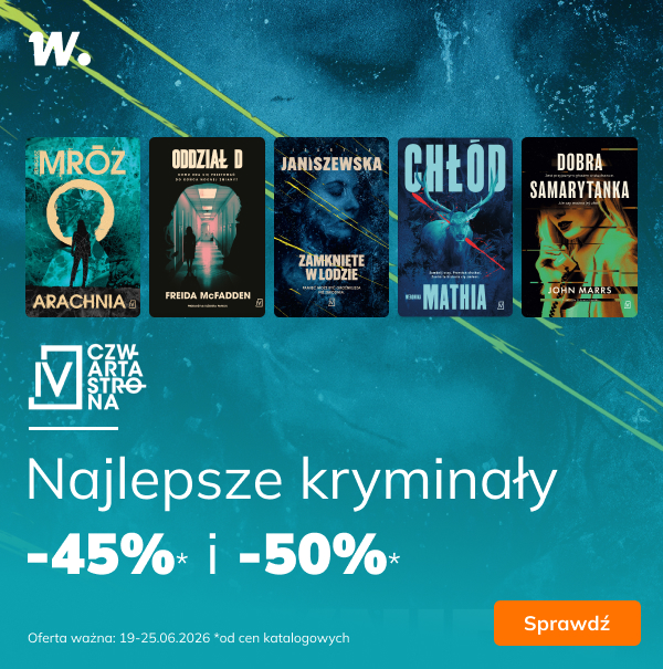Kryminały Czwartej Strony 45% i 50% taniej