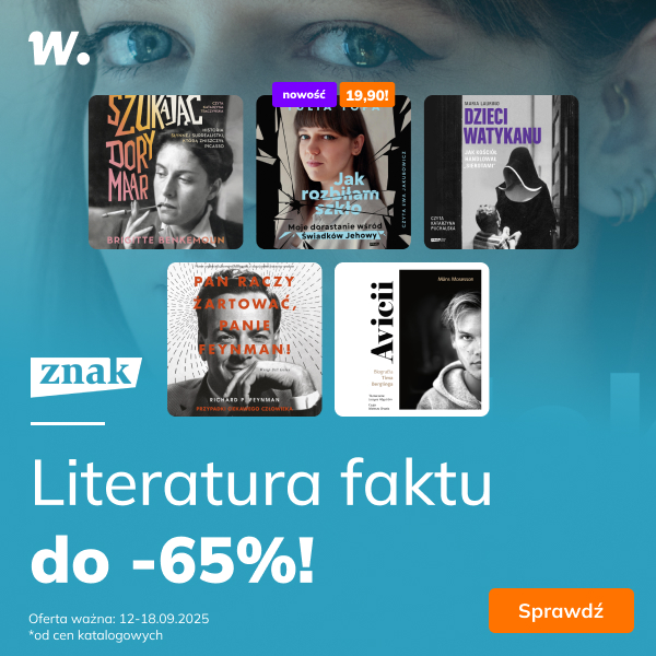 Literatura faktu w aduiobookach do 65% taniej