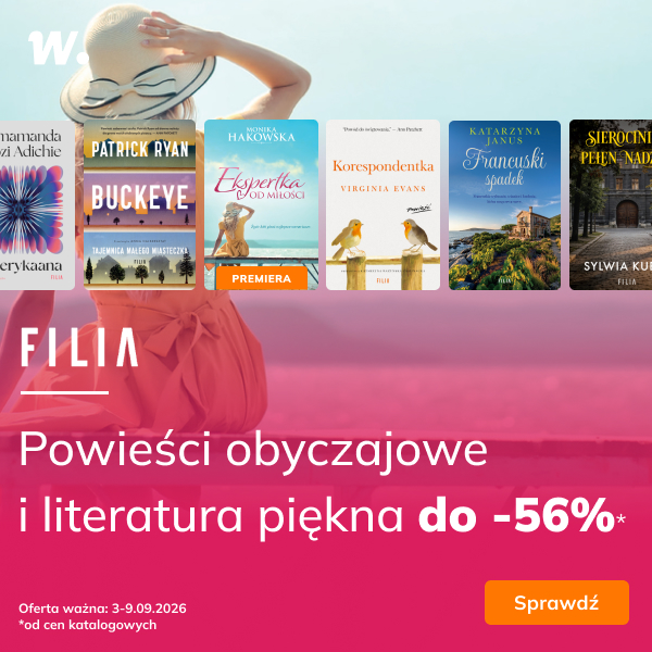 Powieści obyczajowe i literatura piękna do -56%