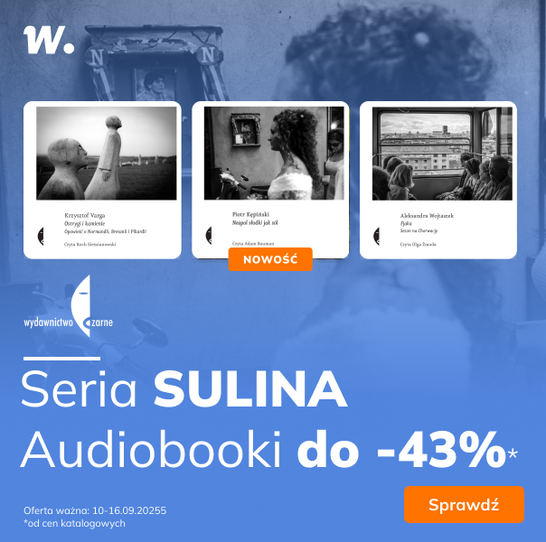 Audiobooki z serii Sulina 43% taniej