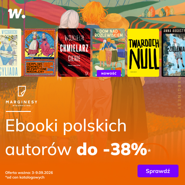 Ebooki polskich autorów -38%