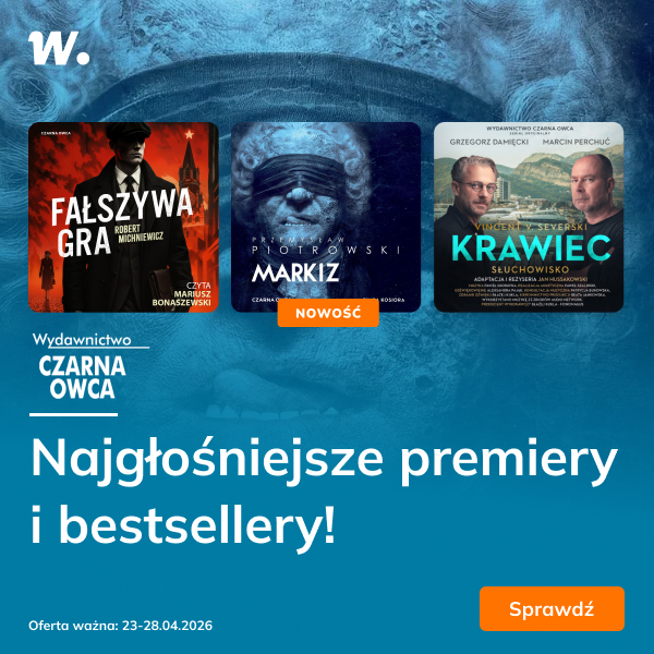 Audiobookowe premiery i bestsellery od Czarnej Owcy