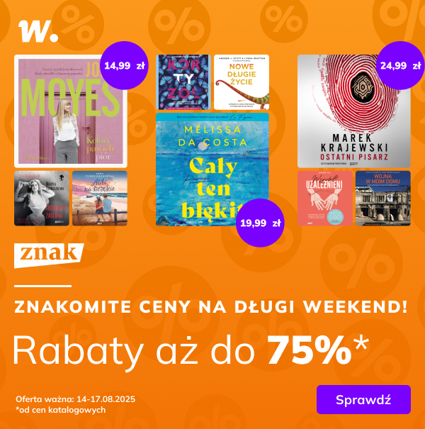 Audiobooki Znaku po po 14,99 zł, 19,99 zł i 24,99 zł