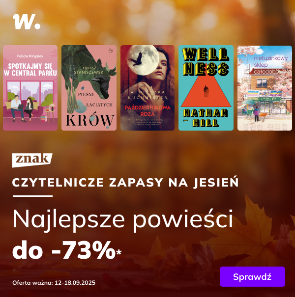 Powieści do 73% taniej