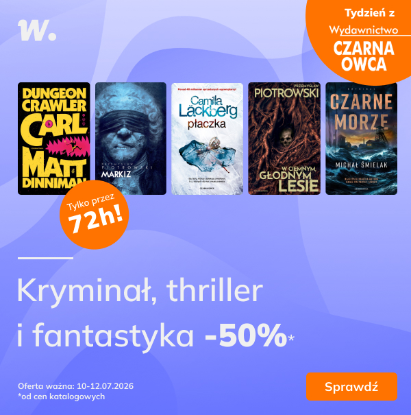 Kryminały i fantastyka od Czarnej Owcy -50%