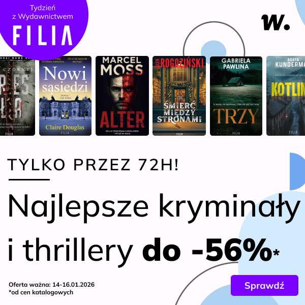 Najlepsze kryminały i thrillery do -56%