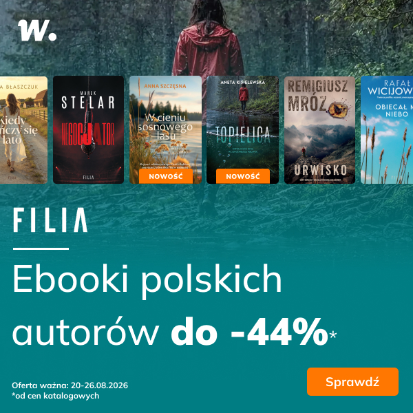 Ebooki polskich autorów do -44%