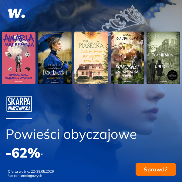 Powieśći obyczajowe -62%